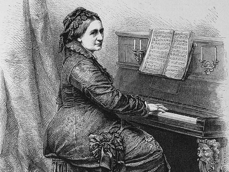 1825-Adolf Neumann - Al piano